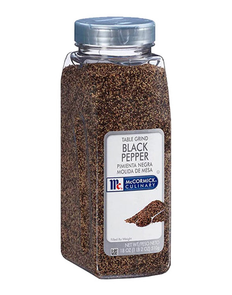 Pimienta Negra Molida de Mesa McCormick Culinary 510 g