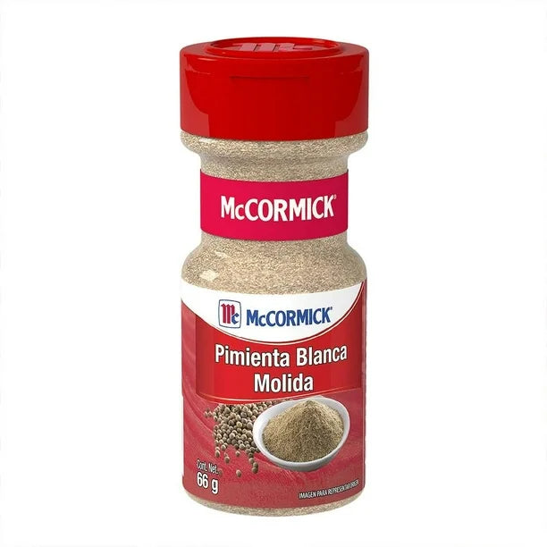 Pimienta Blanca Molida McCormick 66g