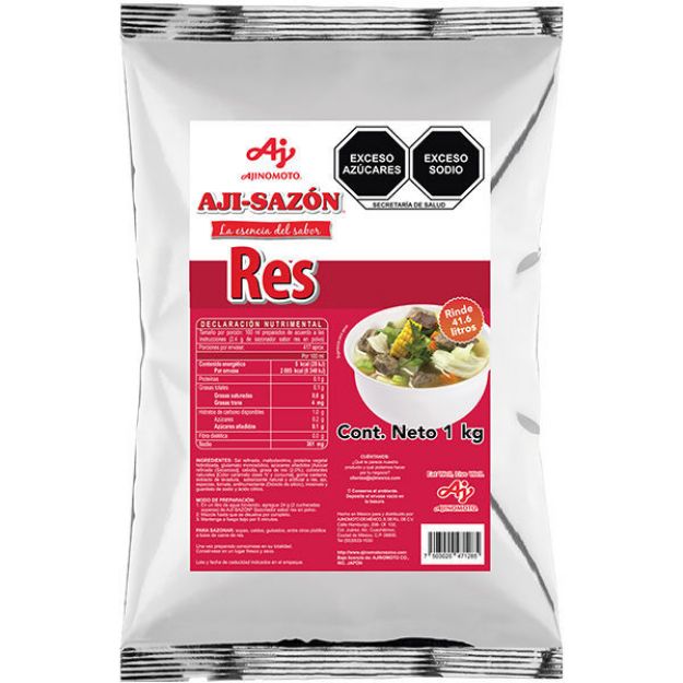 Sazonador Res Aji-Sazon 1 kg.