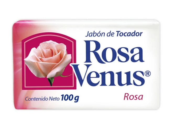 Jabón de Tocador Rosa Venus 100g