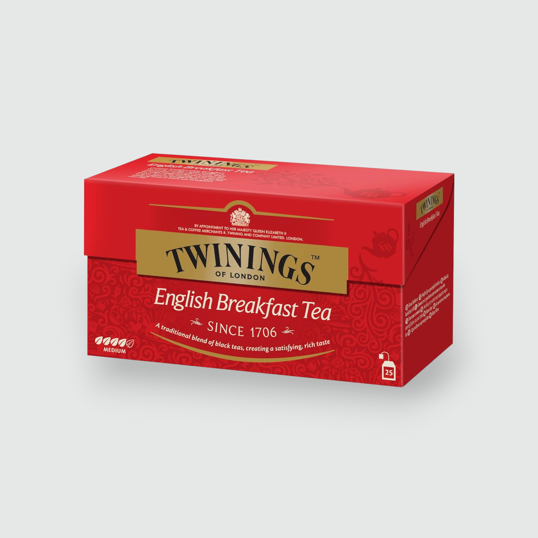 Té Twinings Desayuno Inglés 25 Sobres de 2 g