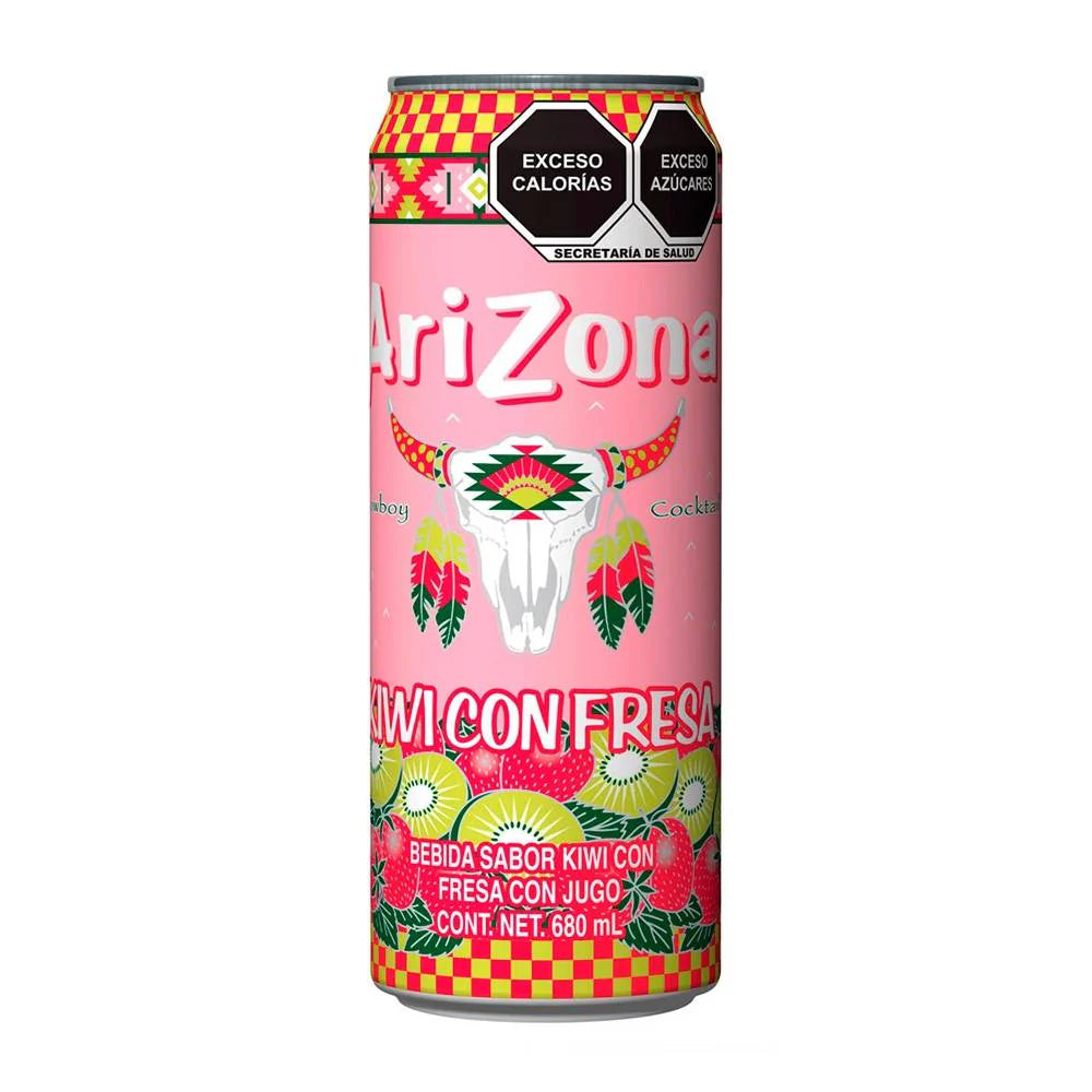 TE ARIZONA KIWI-STRAWBERRY 680ML (24)