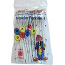 Tenedor 4 Gigante Garduño con 25 pzas