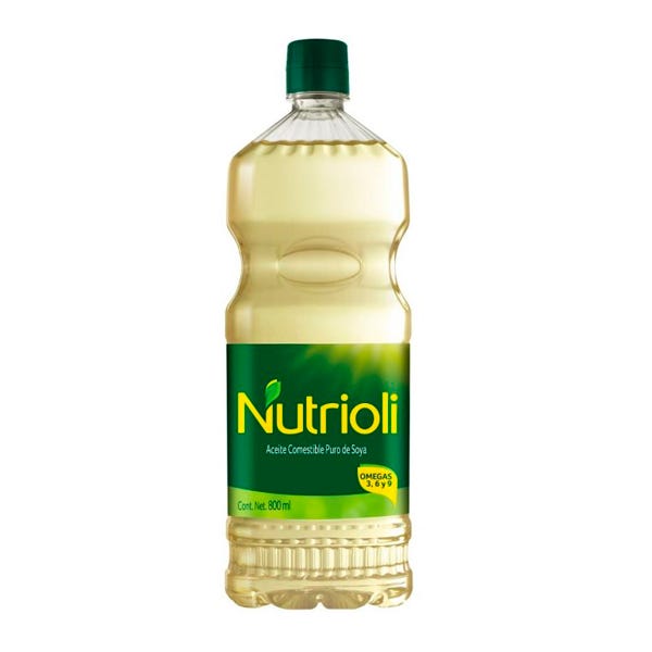 Aceite Nutrioli Puro de Soya 890ml