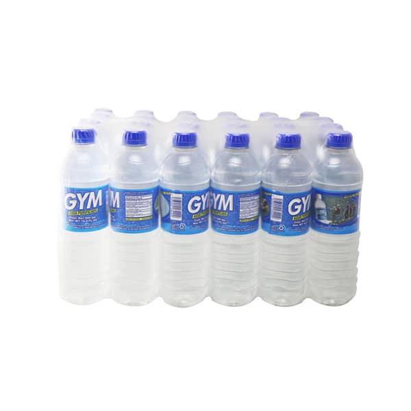 Agua Purificada Gym 500ml con 24 piezas