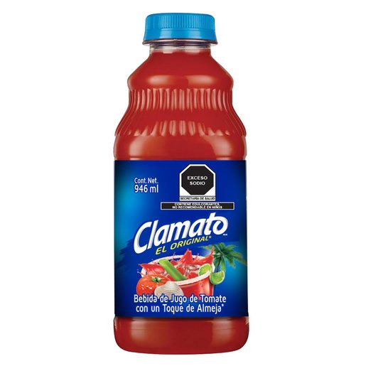 Jugo Clamato Tomate Almeja 946ml