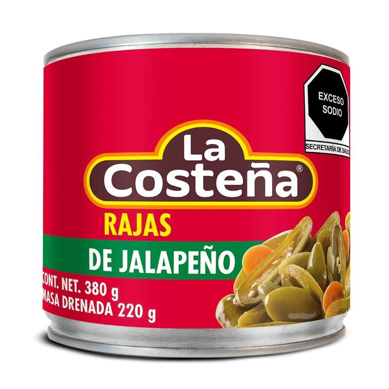 Chile en Rajas La Costeña 380g