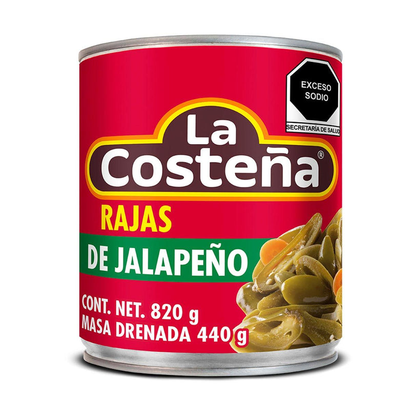 Chile en Rajas La Costeña 800g