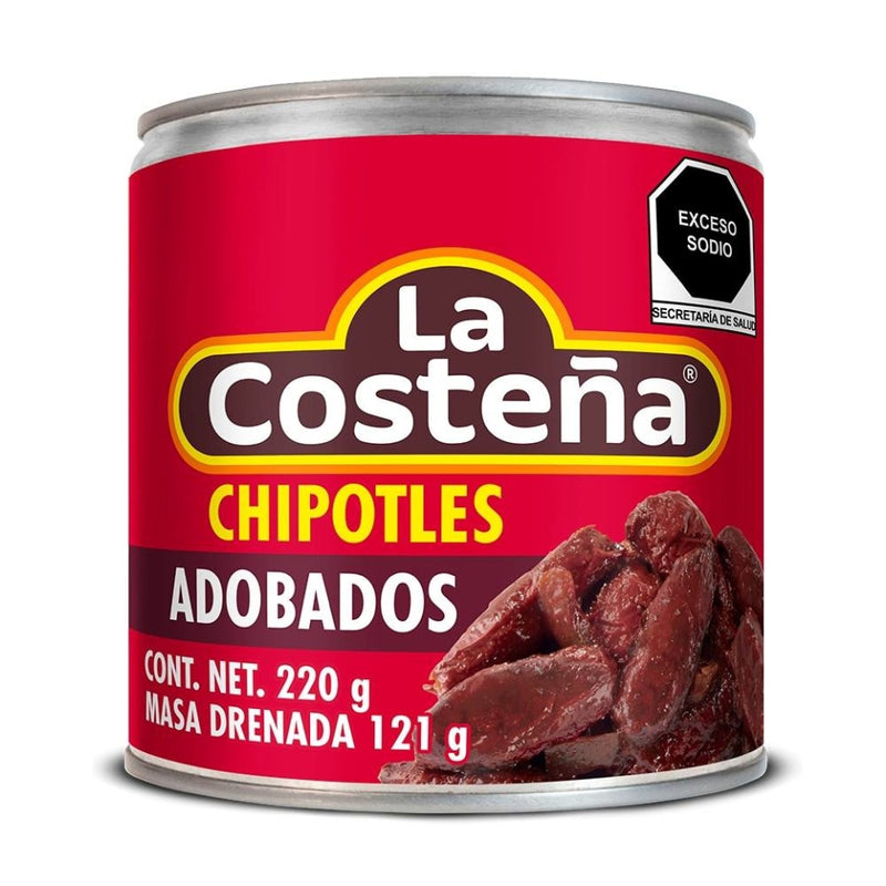 Chile chipotle adobado La Costeña 220g