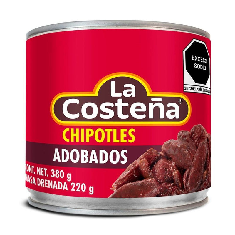 Chile Chipotle Adobado La Costeña 380g