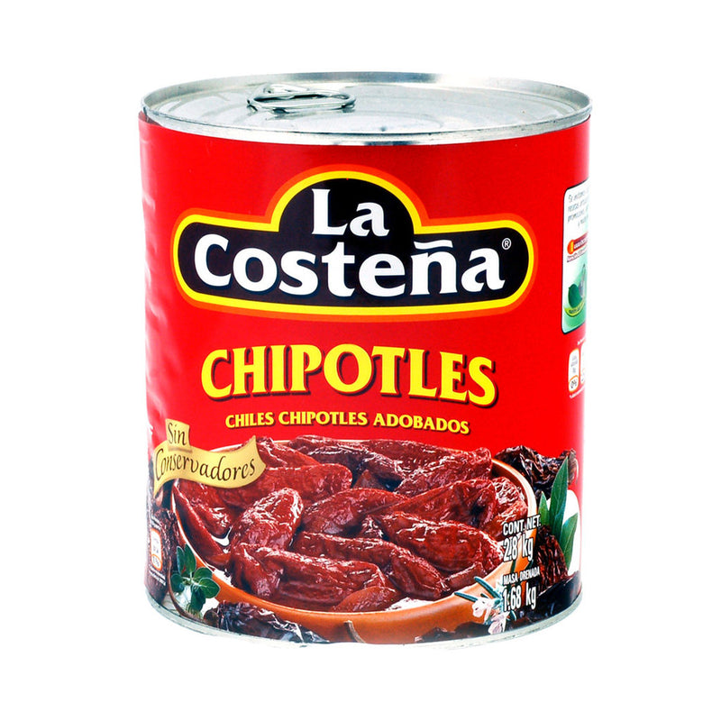 Chile Chipotle Adobado La Costeña 2.8kg