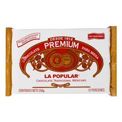 Marqueta de chocolate Premium 250g