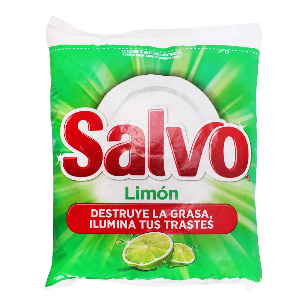 Detergente En Polvo Salvo Plus 250 g