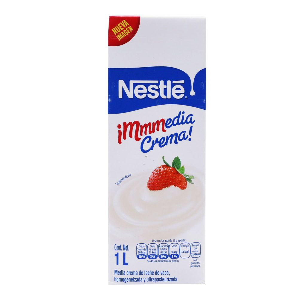 Media Crema Nestlé 1L