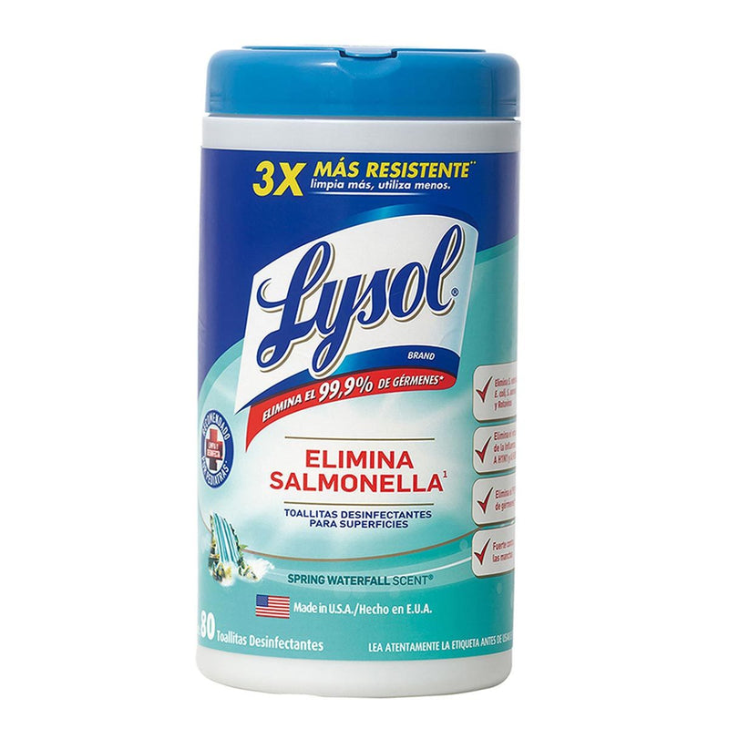 Toallitas desinfectantes Lysol 35pzs