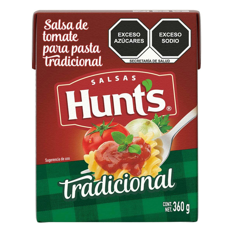 Salsa de tomate para pasta Hunt´s tradicional 360g