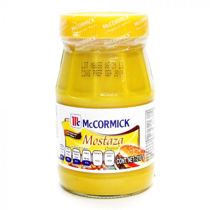 Mostaza McCormick 210g