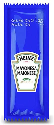 Mayonesa Heinz porcionada 500/12g
