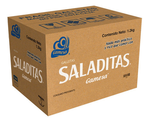 Galletas saladas Gamesa 1.2kg