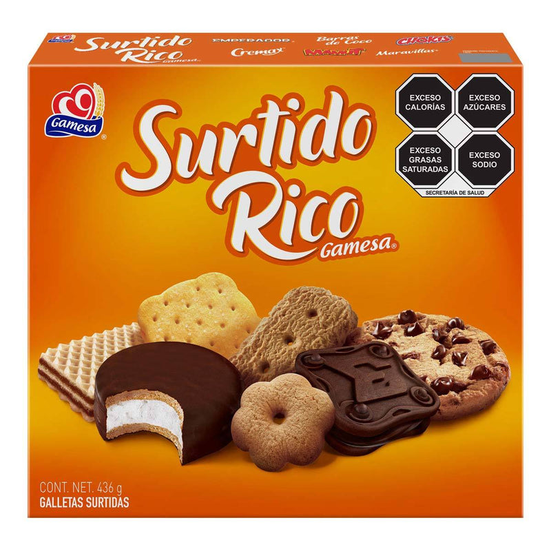 Galleta Surtido Rico Gamesa 436g