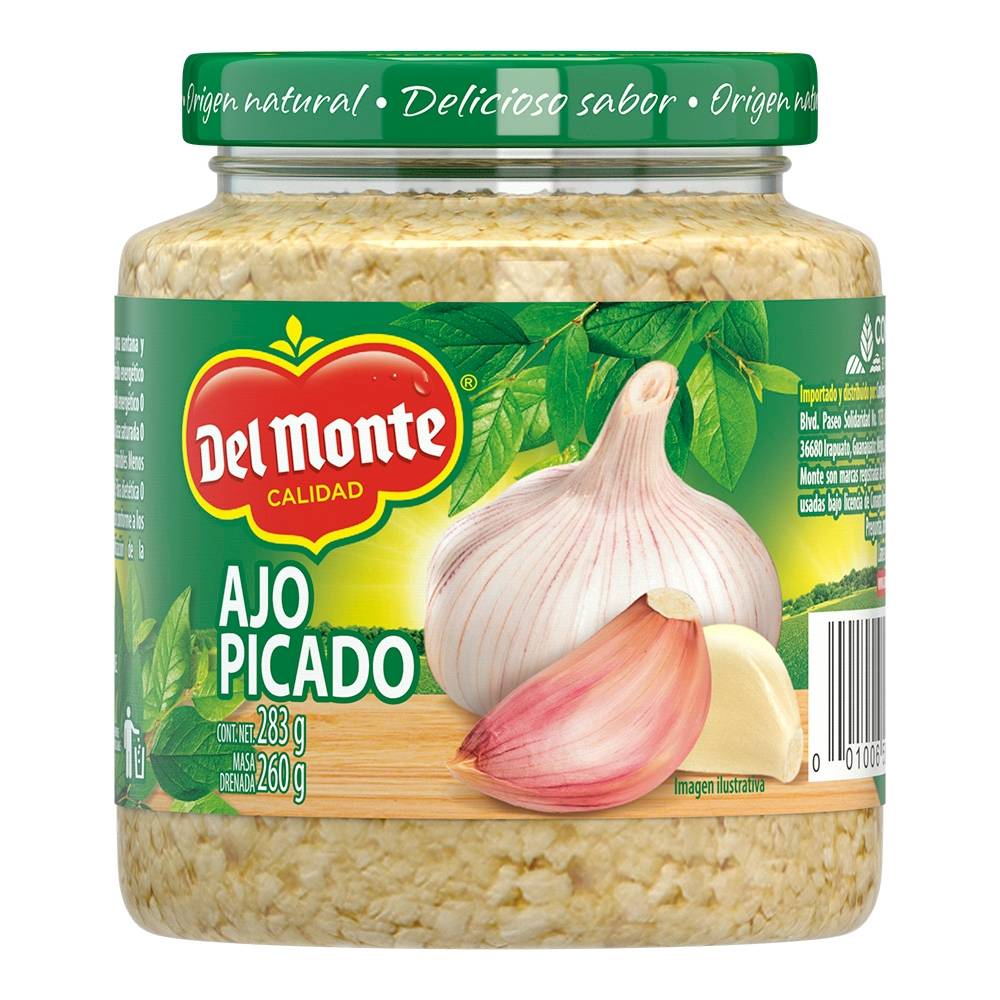 Ajo Picado Del Monte 283g