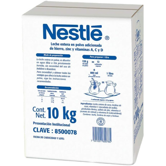 Leche instantanea Nestlé 10kg