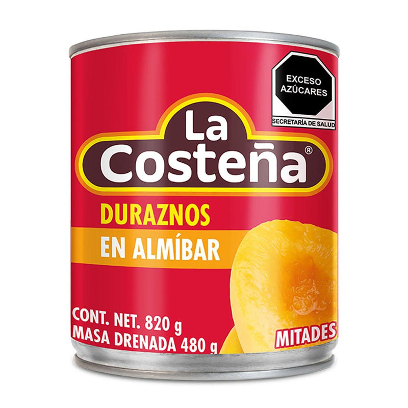 Durazno Mitad Costeña 820g