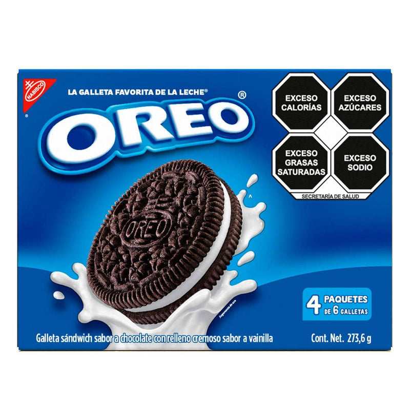 Galletas Oreo sabor Chocolate 273.6g