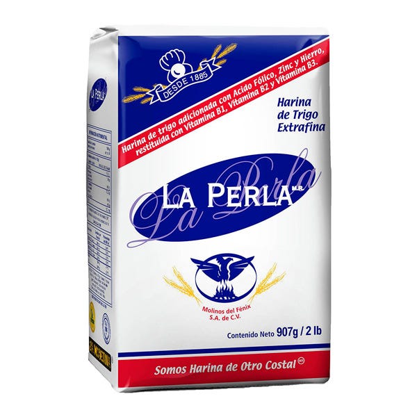 Harina de Trigo Integral La Perla 907g